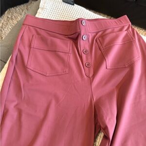 HALARA Mauve High-Waisted Pants- brand new XL
